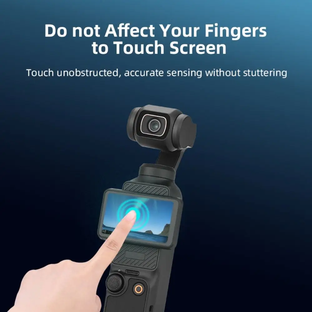 Hd Screenprotector Nieuw Gehard Glas Explosieveilige Beschermende Films Action Camera Accessoires Lens Films Voor Osmo Pocket 3