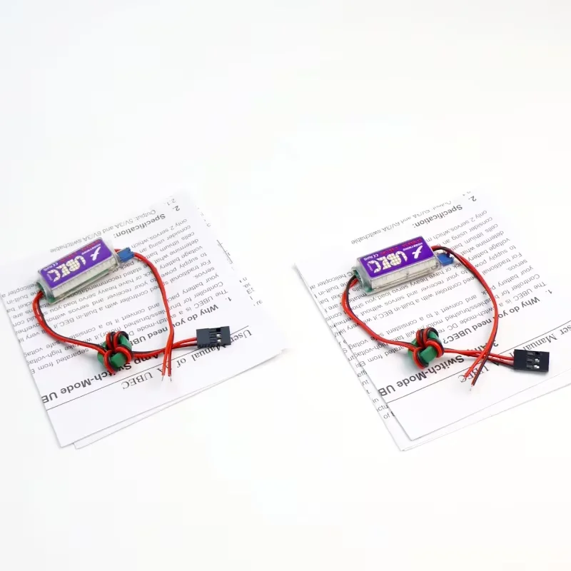 5V/6V 3A UBEC Max 5A Lowest RF Noise BEC Full Shielding Antijamming Switching Regulator For air helicopter plane 5V/6V RC BEC