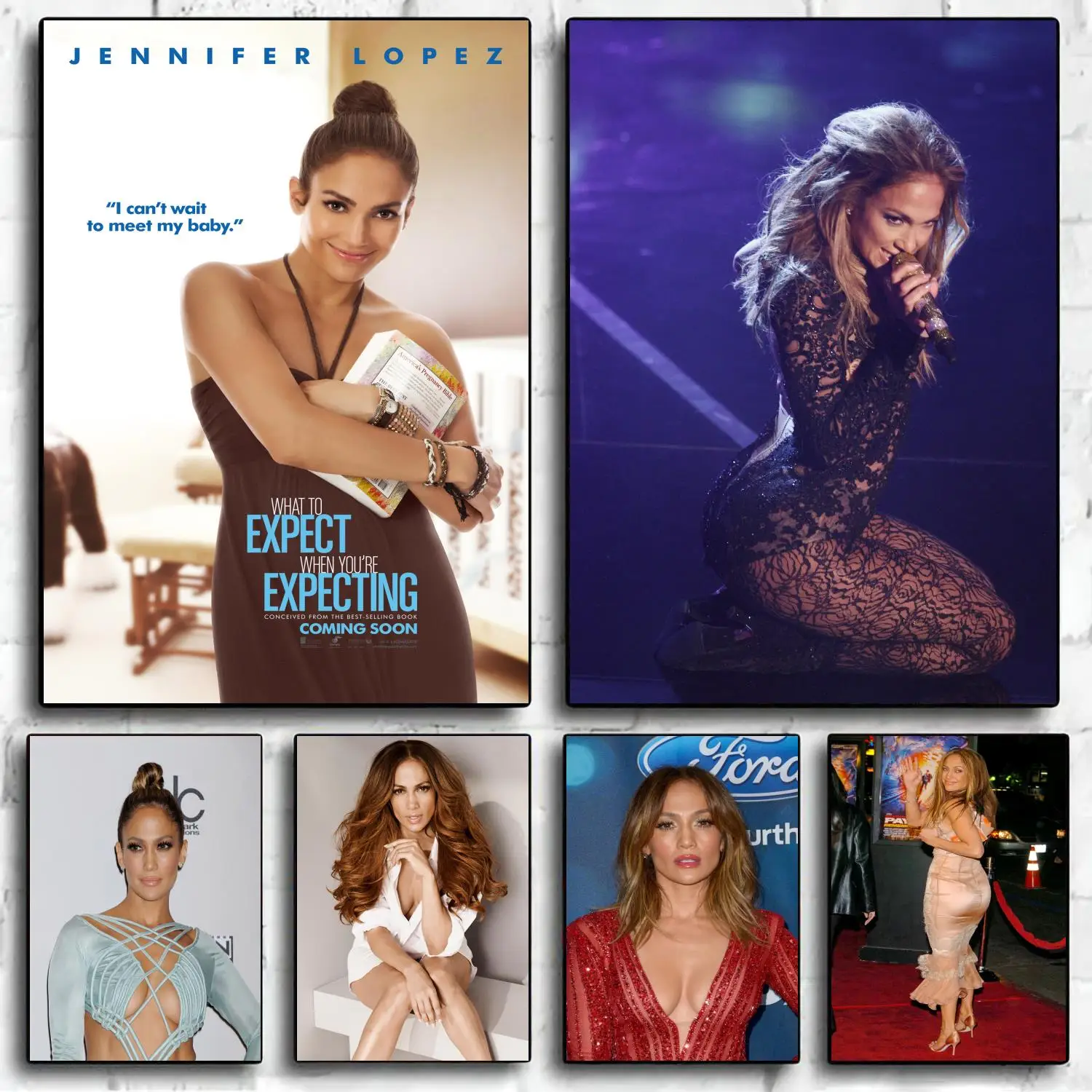 jennifer lopez Decoration Art Poster Wall Art Personalized Gift Modern Family bedroom Decor Canvas Posters