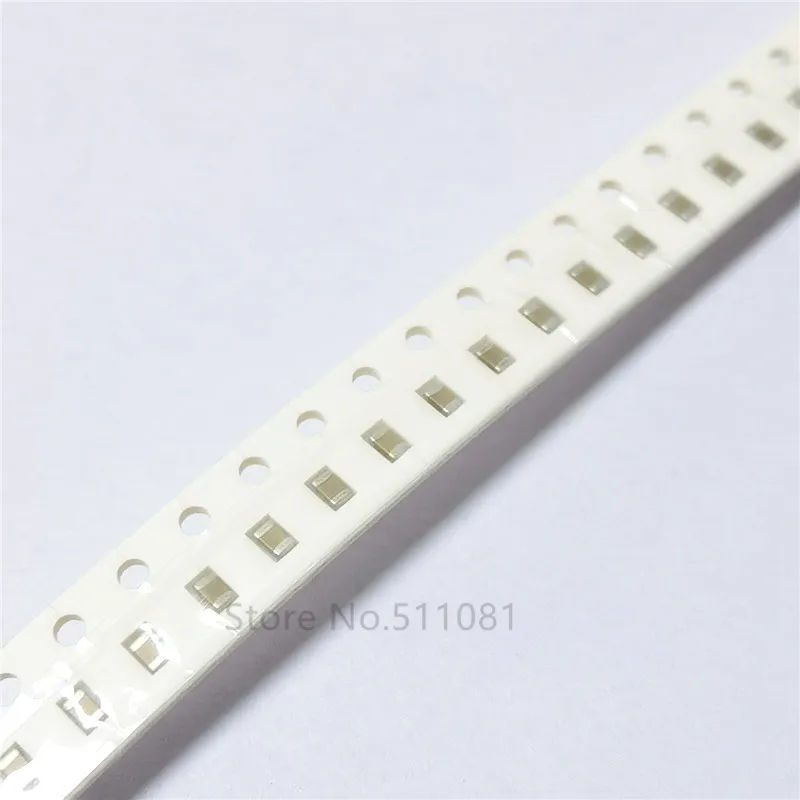 500PCS 0805 SMD Thick Film Chip Multilayer Ceramic Capacitor 100nf 0.1uf 104  X7R 10% 1P-47UF 10P 22P 33P 47P 100P 102 103 106