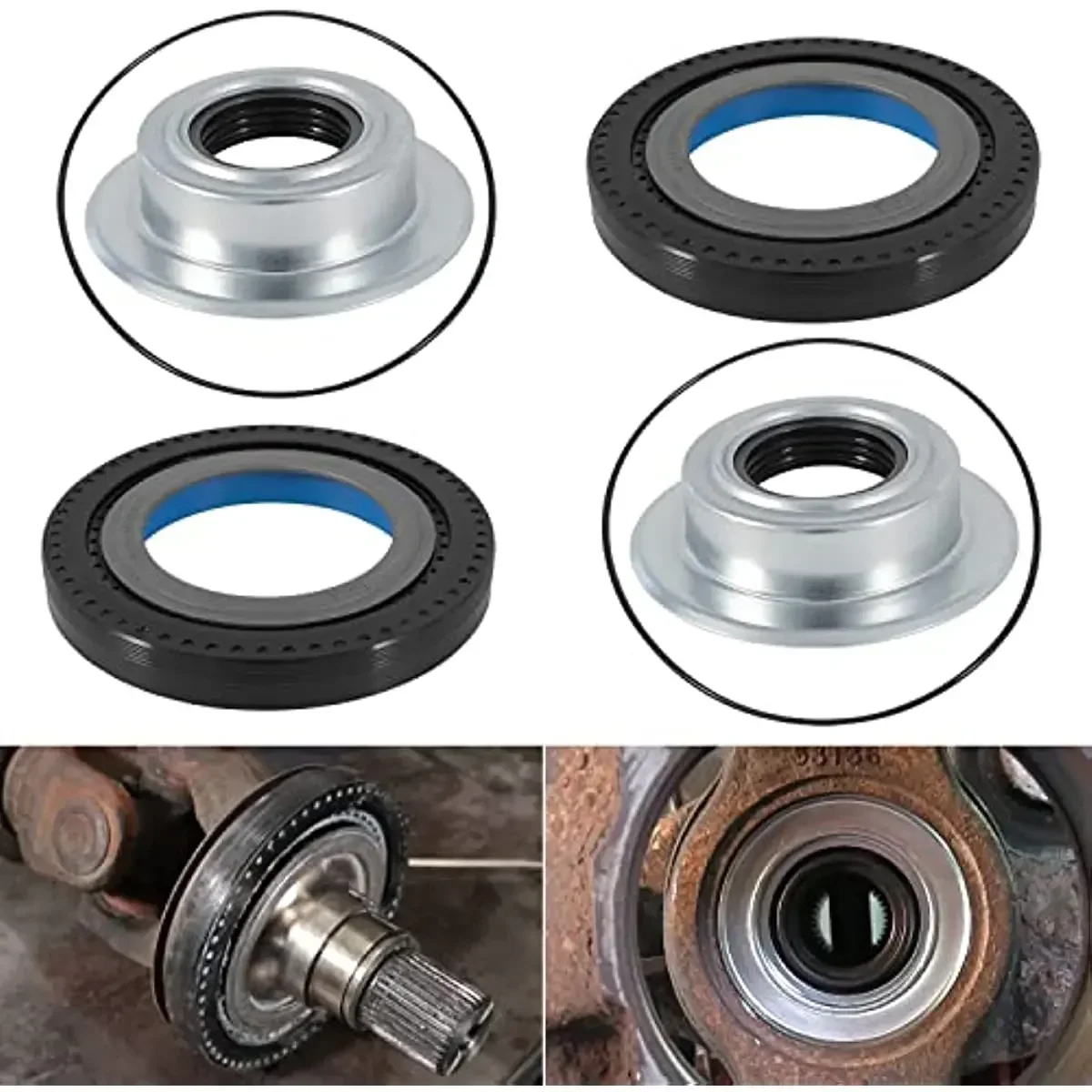 ChuangQian комплект уплотнительных колец втулки вакуумного кулака переднего моста для Ford Super Duty F250 F350 F450 F550 Dana 60 2005-2019 гг. ChuangQian комплект уплотнительных колец втулки вакуумного кулака переднего моста для Ford Super Duty F250 F350 F450 F550 Dana 60 2005-2019 гг.