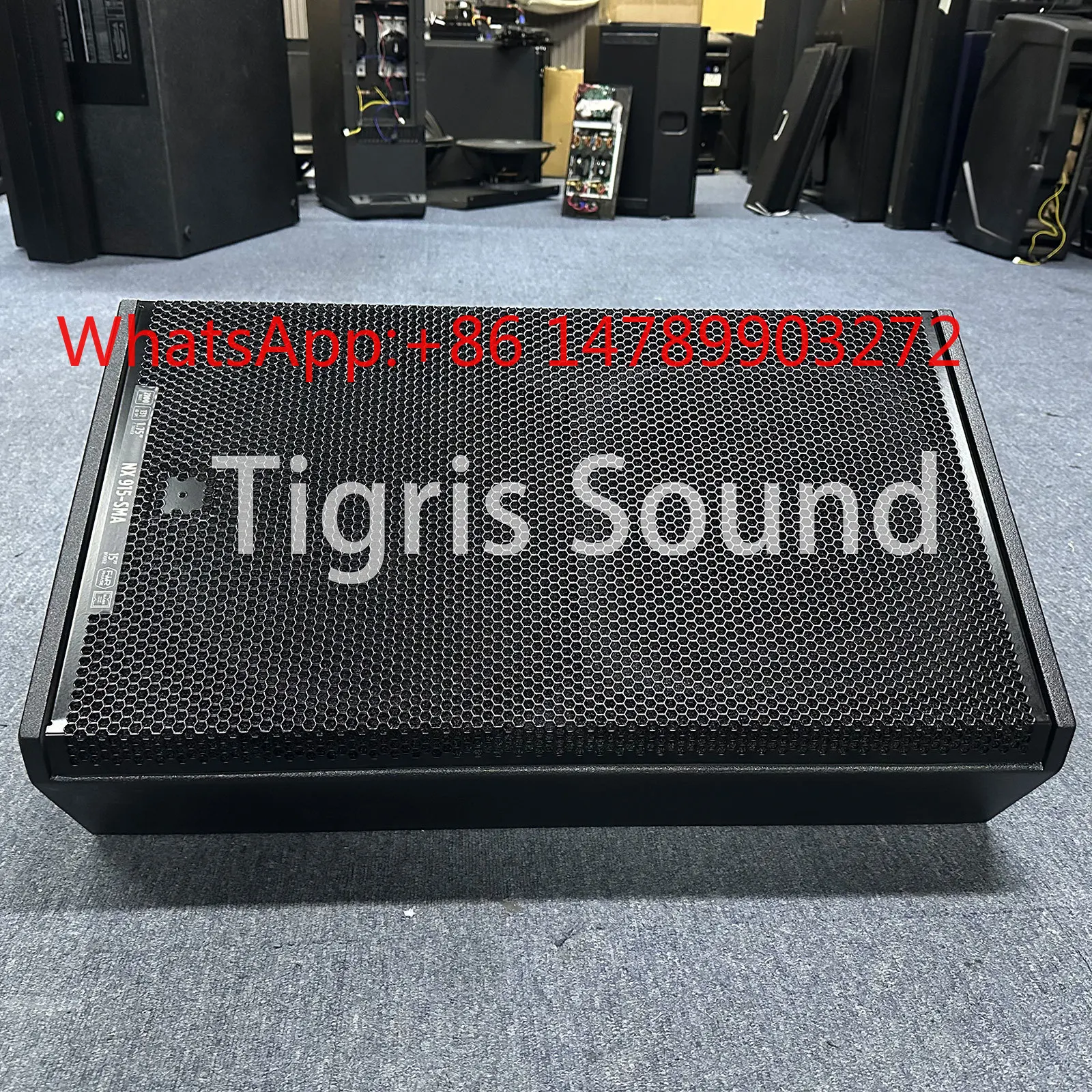 NX915-SMA High-RMS 15in Wooden Speaker 1050W 131dB for Outdoor Roadshow & Live Band Stage Gig