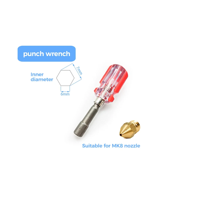 Pincet Nozzle Demontage Tool Mouw Schroef D Inbussleutel Stempelen 3D Printer Gemeenschappelijke Tool Kits 3D Printer Deel Handgereedschap