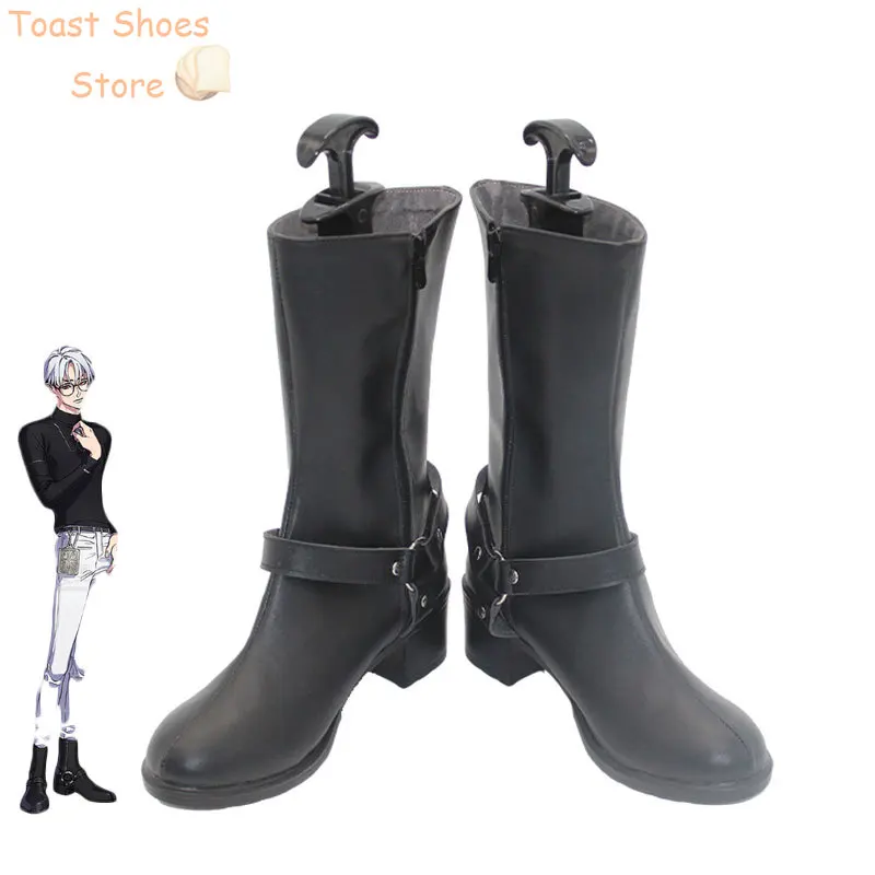 KUSANAGI RIKAI-Chaussures de Cosplay de Jeu, Bottes de Carnaval d'Halloween, Accessoires de Costume