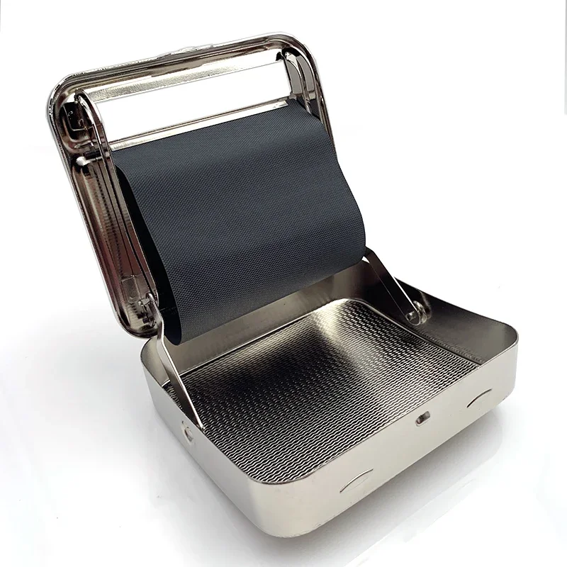 Metal Cigarette Rolling Machine 70mm Easy Manual Tobacco Roller Hand Cigarette Maker Rolling Machine Tool