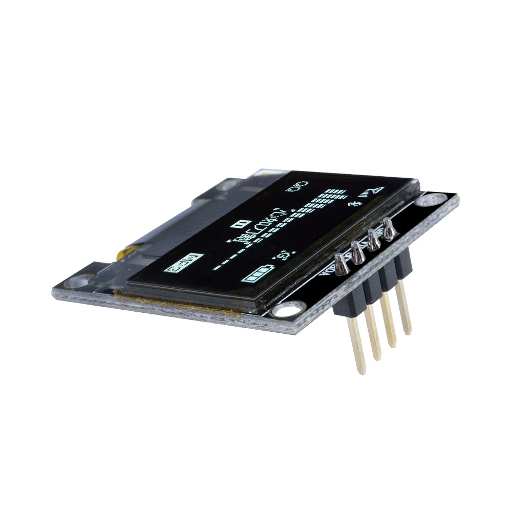 Módulo de pantalla OLED IIC de 0,96 pulgadas, serie blanca, azul, 0,96 pulgadas, 128X64 I2C ForSSD1306, placa de pantalla LCD 12864 para Arduino DC 3 ~ 5V
