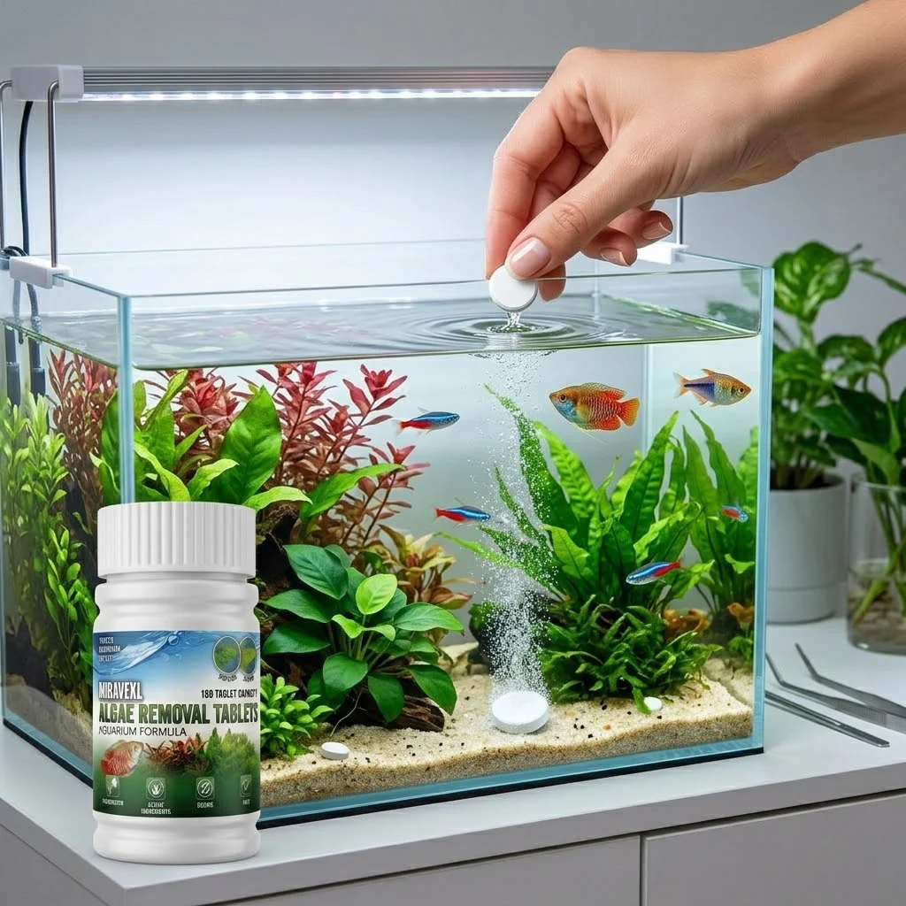 Aquarium Algae Control Tablets - Cleaner Fish Aquarium review and price