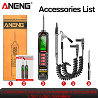 A3015 Digital Test Pencil Voltage Tester ANENG 4V-600V 4000Counts Intelligent Car Maintenance  Electrician Test Pen Voltmeter