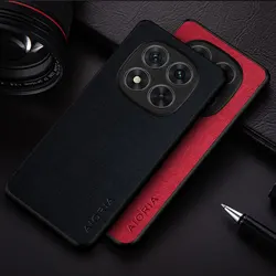 Case For Xiaomi Redmi Note 14 Pro Plus 14 4G 5G funda durable textile leather cover for redmi note 14 pro case