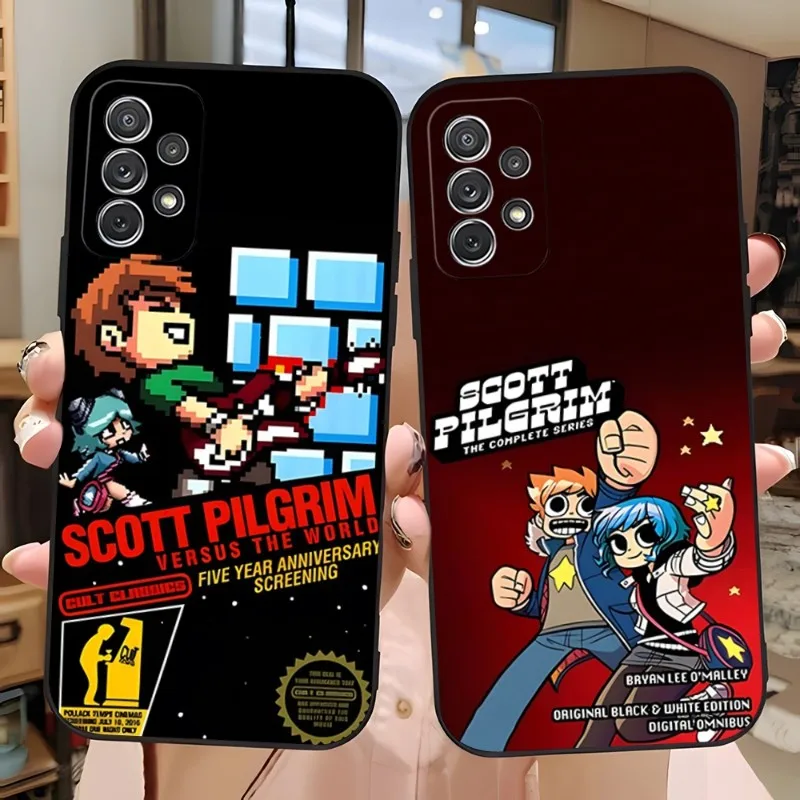 Scott Pilgrim Vs The World Phone Case For Samsung Galaxy S21 S22 S20 S30 S7 S10 S8 S9 S6 Pro Plus Edge Ultra Fe Shockproof Cover