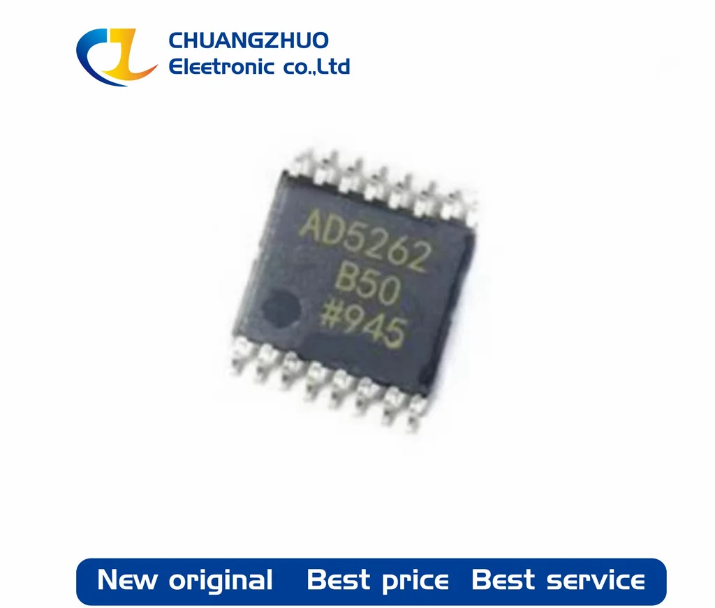 1Pcs New original AD5262BRUZ50 AD5262 ±30% SPI 50kΩ TSSOP-16 Digital Potentiometers