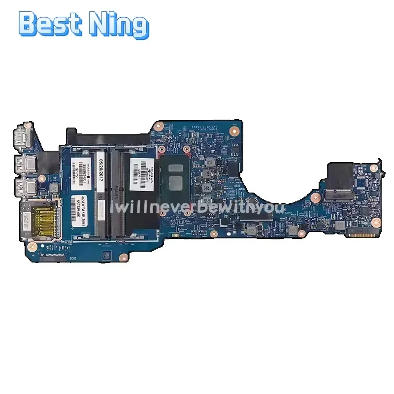 For HP Pavilion X360 13-U M3-U Laptop Motherboard 15256-1 903237-601 Notebook Mainboard with I5-7200U CPU DDR4 100% Tested Ok