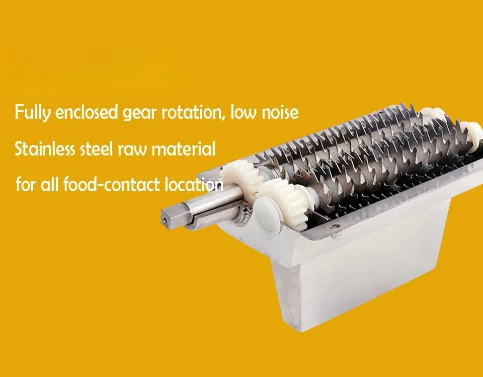 Commercial High-Power Electric Meat Tenderizer Stainless Steel Multifunctional Meat Tenderizing Machine