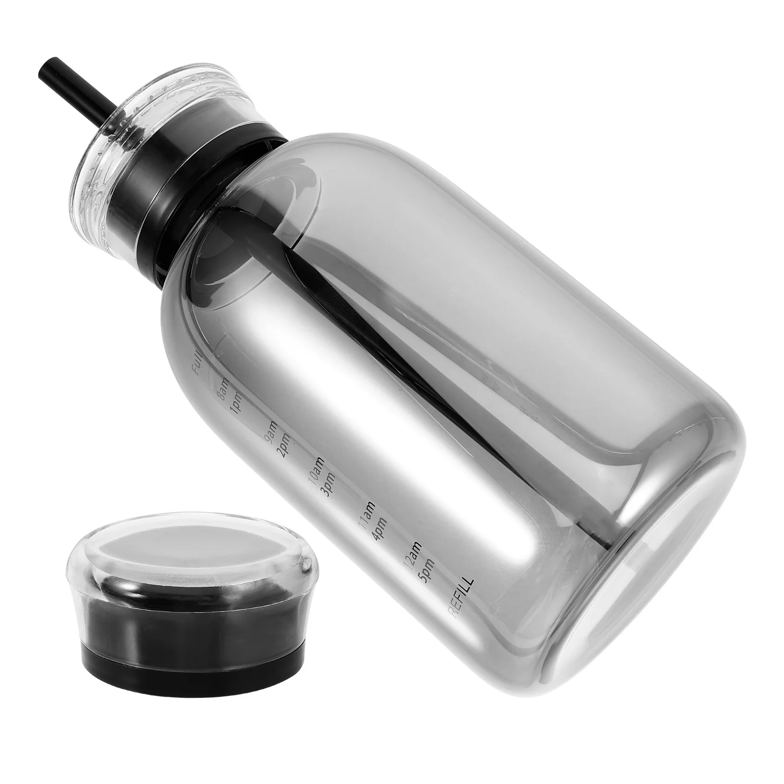 

1Set High Borosilicate Water Bottle Portable Outdoor Sports Large Capacity Gym Bottle Drinking Water Jug Workout Bottles for Men
