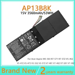 Laptop AP13B8K AP13B3K Batterij Voor Acer Aspire V5-473G V5-481P V5-552P V5-572G V5-572PG V5-573P V7-481G V7-482P V7-581 V7-581PG
