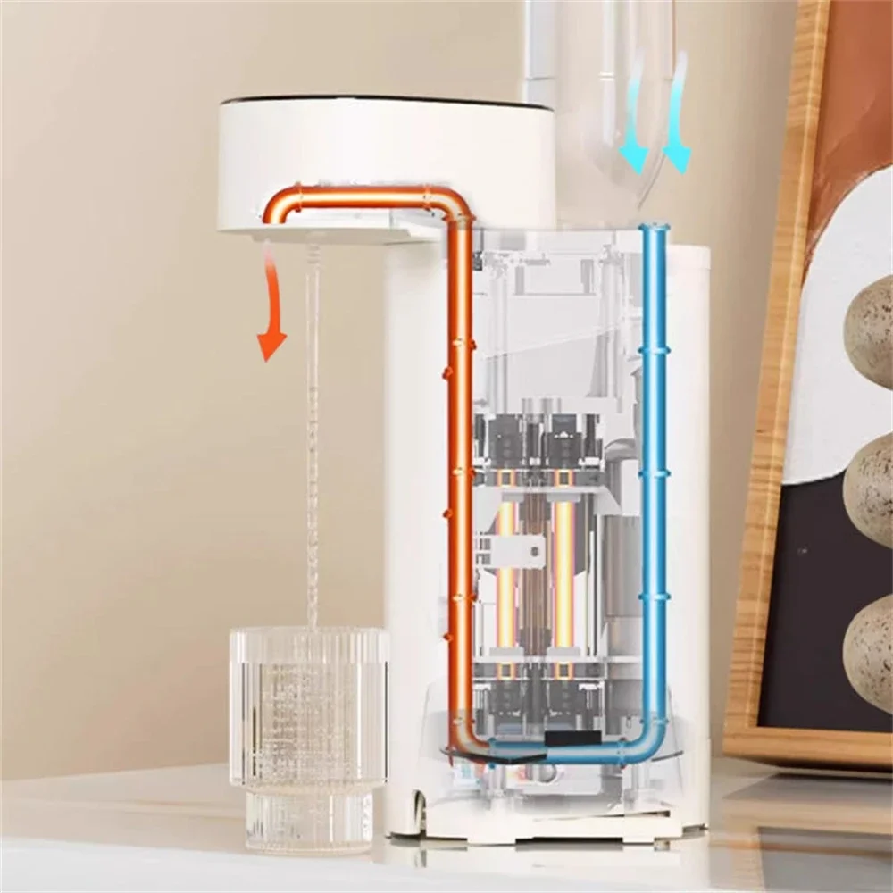 Portable Mini Fast Heating Countertop Water Dispenser Water Pump Automatic Electric Water Gallon Bottle Pump Drink Dispenser