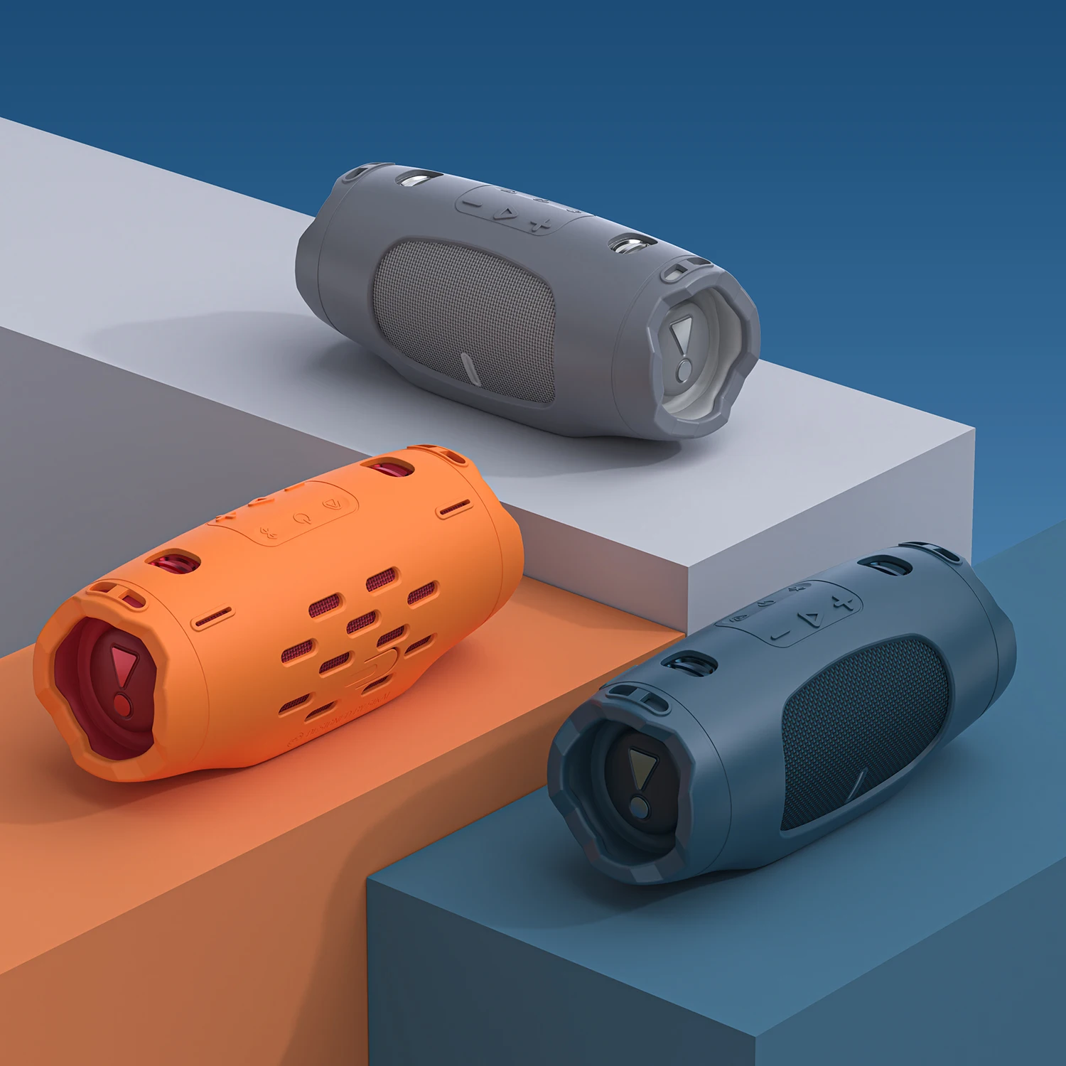 シリコン保護カバー JBL 充電 6 ポータブル防水スピーカートラベルジェルソフトスキンシリコンキャリングポーチスピーカーケース