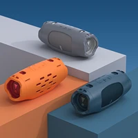 SIKAI-funda protectora de silicona para JBL Charge 6, funda de altavoz portátil a prueba de golpes, funda de transporte para exteriores, funda de silicona