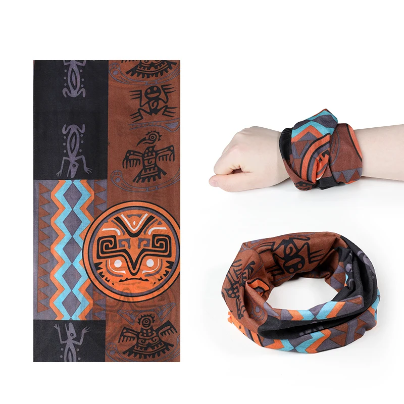 قناع أنيق متعدد الألوان للرقبة بطباعة المدينة مثالي للأنشطة الخارجية والرياضة والمشي لمسافات طويلة وواقي من الشمس وقناع وجه قاطرة قابل للتنفس