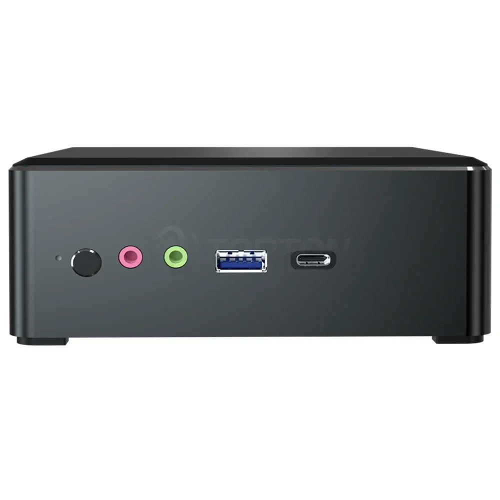 Wholesale AMD Mini PC R7 2700U Barebone System Vega 10 Graphic Desktop Window10/11 2*DDR4 M.2 NVMe Gaming Computer Hardware view 2