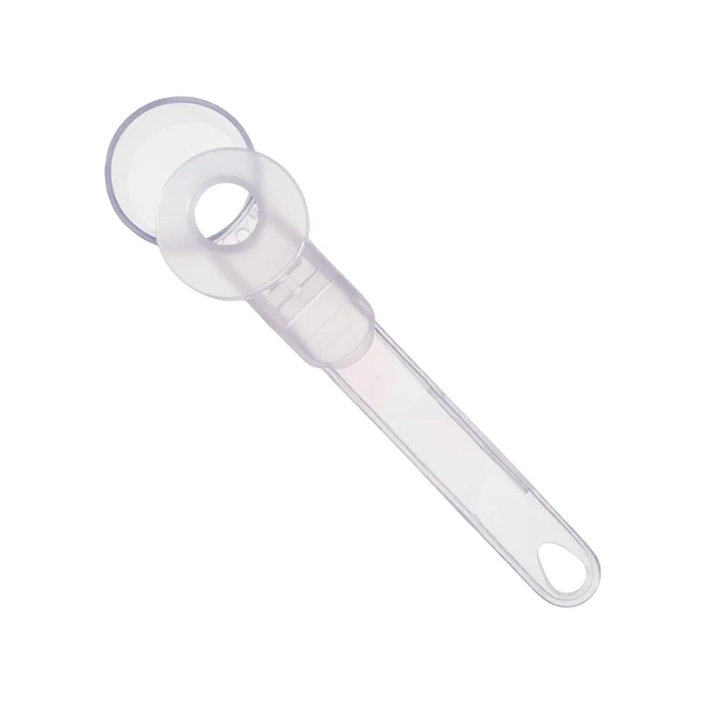 Durable Spill-Proof Protein Powder Sliding Spoon Reusable with Longer Handle Coffee Scoop Measuring Spoon Funnel Kitchen Gadgets