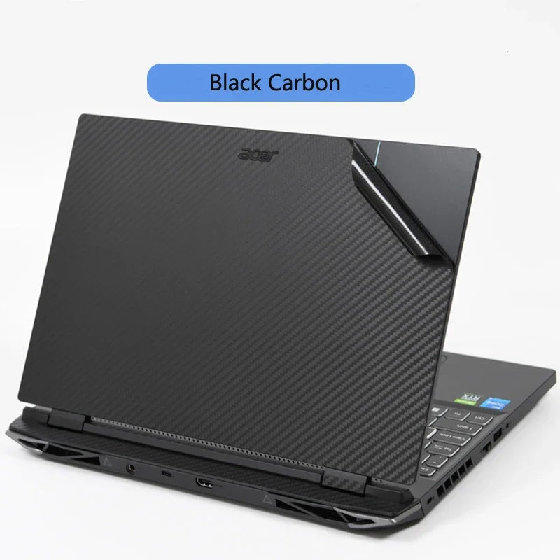 Special Carbon fiber Vinyl Laptop Sticker Skin Decals Protector Cover for ACER EX215-54G-53HM 15