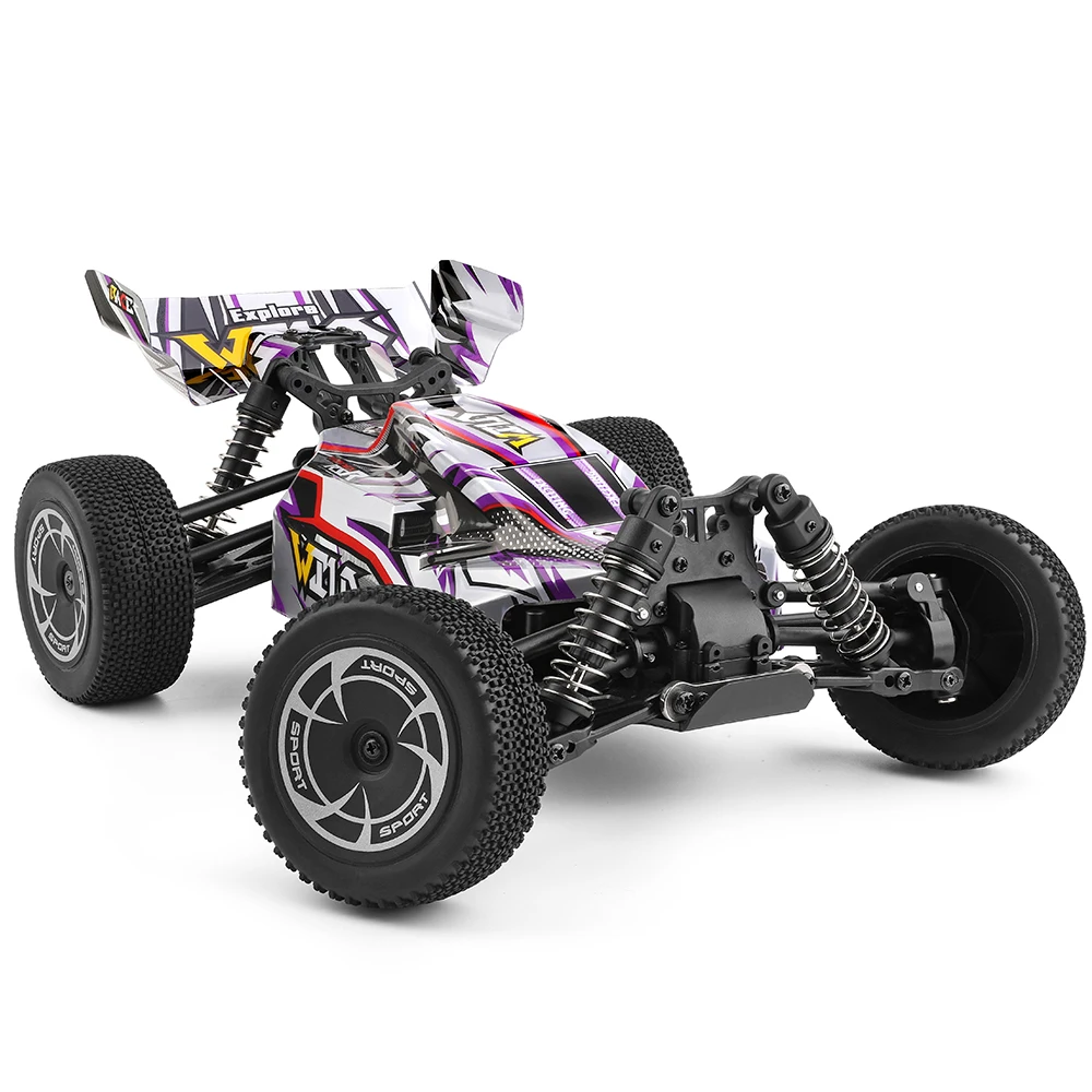 News WLtoys 144016 2.4G RC Car 35KM/H 390 Motor 4WD High Speed Off-Road Drift RC Toys For Kids And Adults Gift