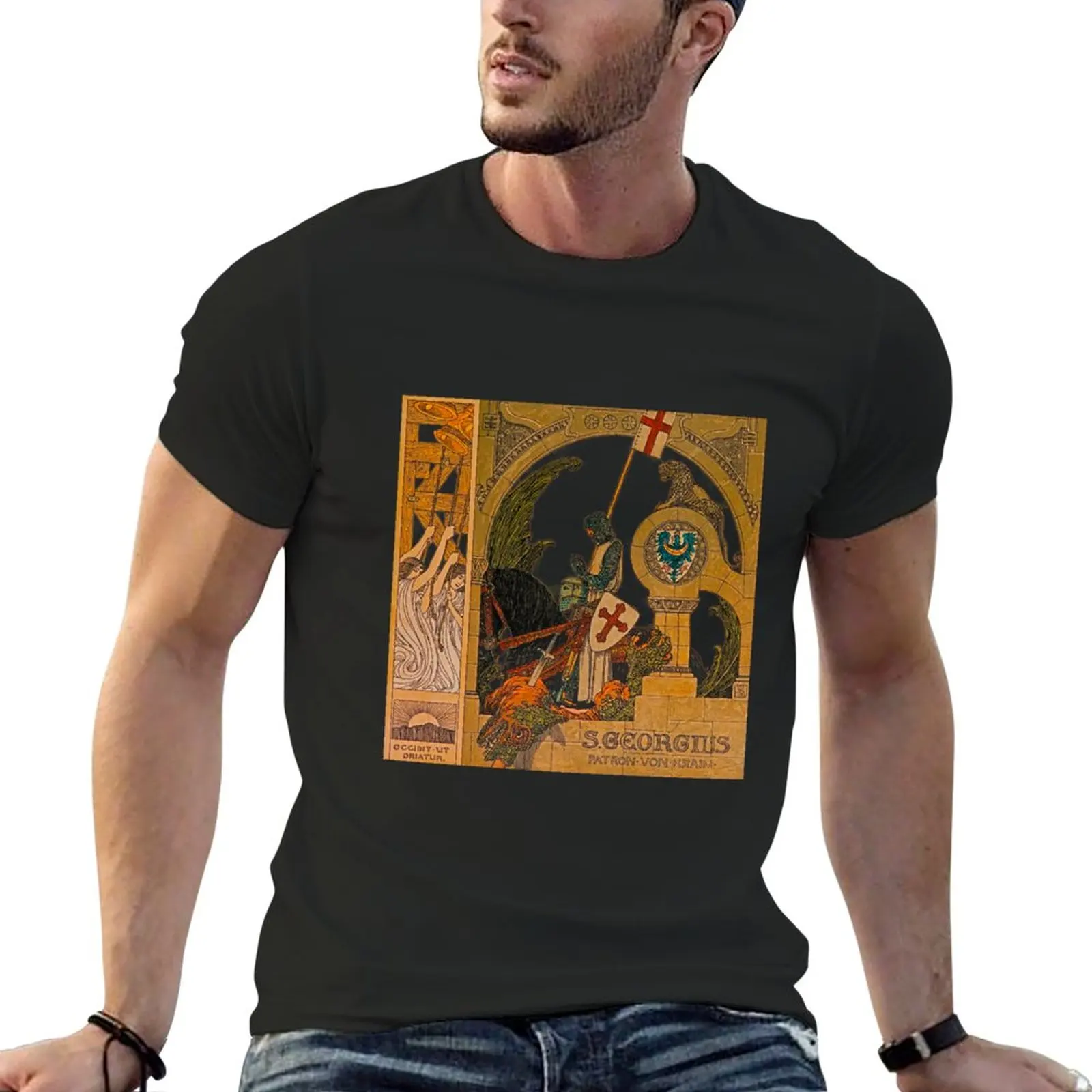 A Beautiful Image From A Russian Childrens Fairy Tale T-Shirt plus size tops T-shirt men