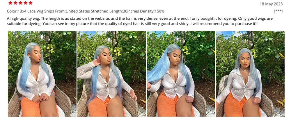 HD Transparent 613 Blonde Straight 200 Density 13x4 13x6 Lace Front