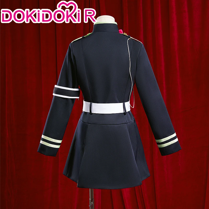 IN STOCK Shinoa Hiiragi Cosplay Costume Anime Seraph Of The End Cosplay【S-2XL】DokiDoki-R Owari no Seraph Cosplay Halloween