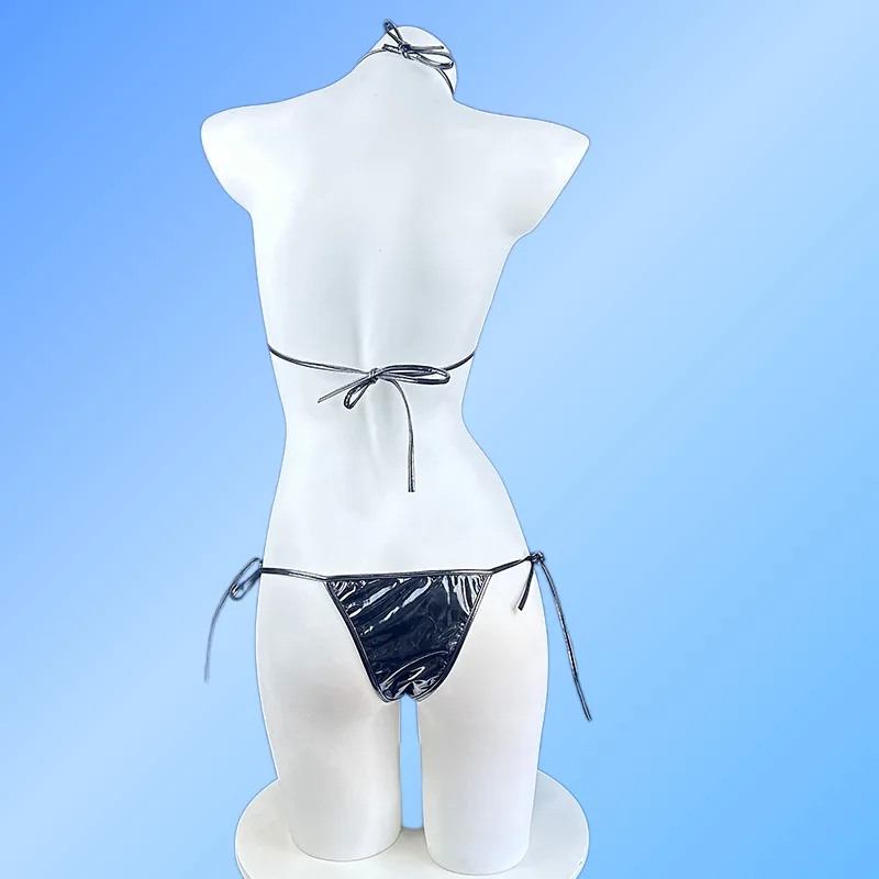المثيرة مثير شبكة العنكبوت طباعة بيكيني الصيف شاطئ مجموعة البكيني الصغيرة المرأة مثير الملابس الداخلية إغراء الملابس الداخلية الزي المثيرة
