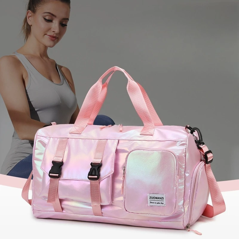 

Casual Travel Bag Gym Sports Backpack Large Capacity Yoga Bag Dry Wet Separation Weekender Pack Swimming Training Package