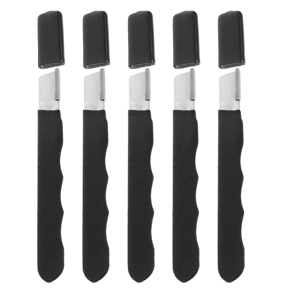 5 قطعة مبراة سكاكين متعددة الوظائف لشفرات المطبخ أدوات الحدائق قادين التحوط نتائج دقيقة سهلة التخزين #5