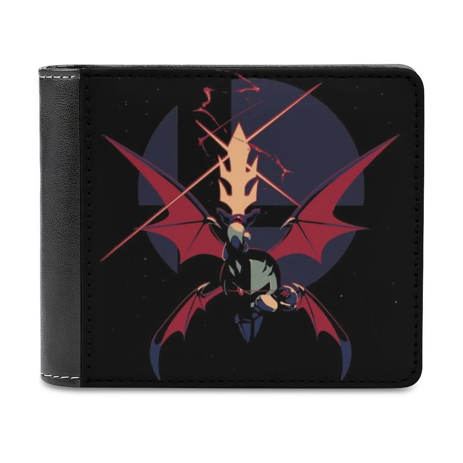 

Behold New Men Wallets Pu Leather Men Purse High Quality Male Wallet Metaknight Smash Galaxia Meta Knight Personalized Wallet