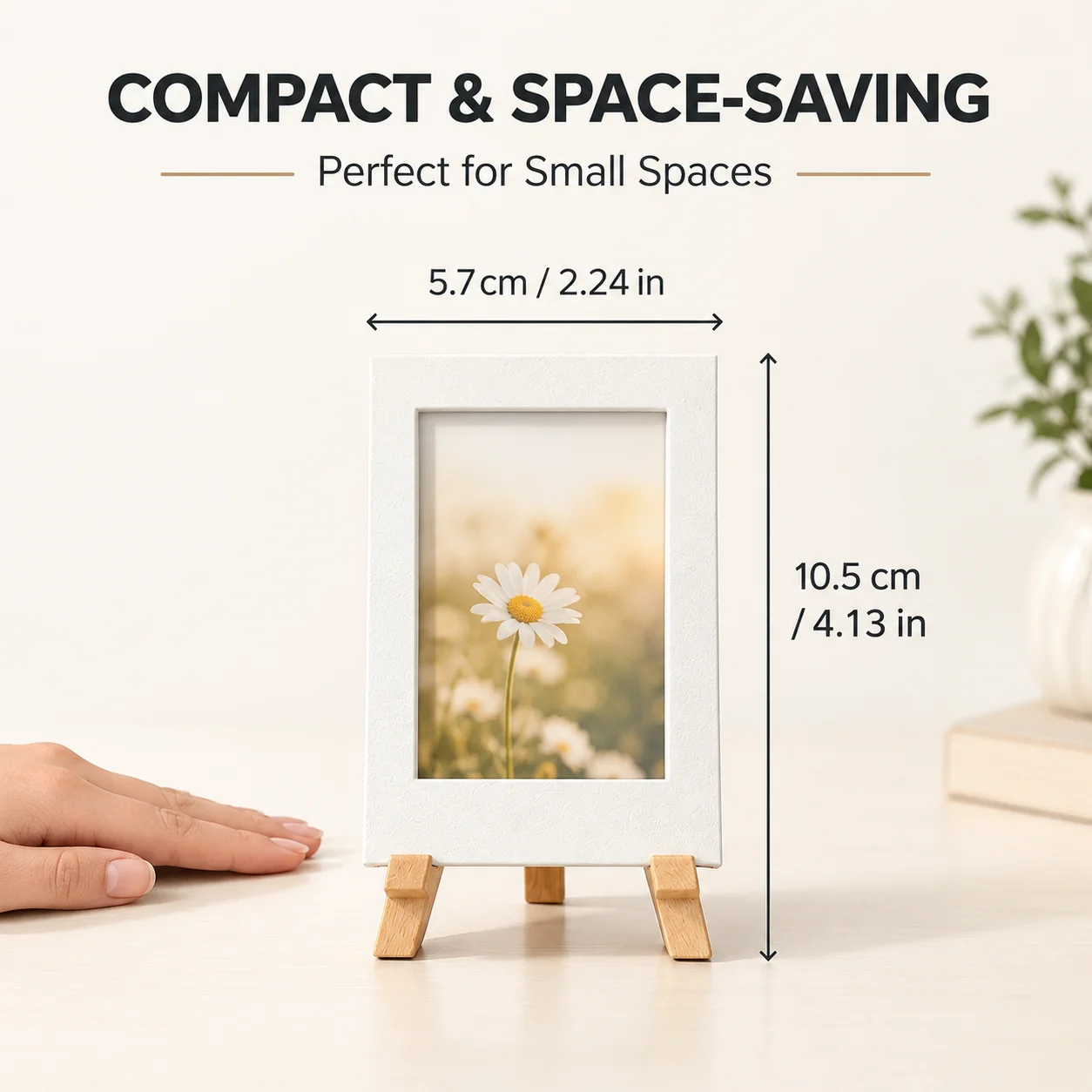 3D Printed Easel Stand Photo Polaroid Photo Frames Insert Display Racks Desktop Polaroid Picture Display Table Decor Gift