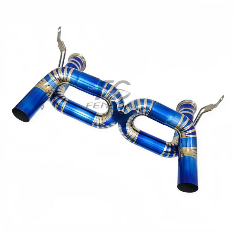 Car Catback Exhaust System for Lamborghini Huracan LP580 LP610 5.2L 2014-2023 Titanium Exhaust Pipes Muffler