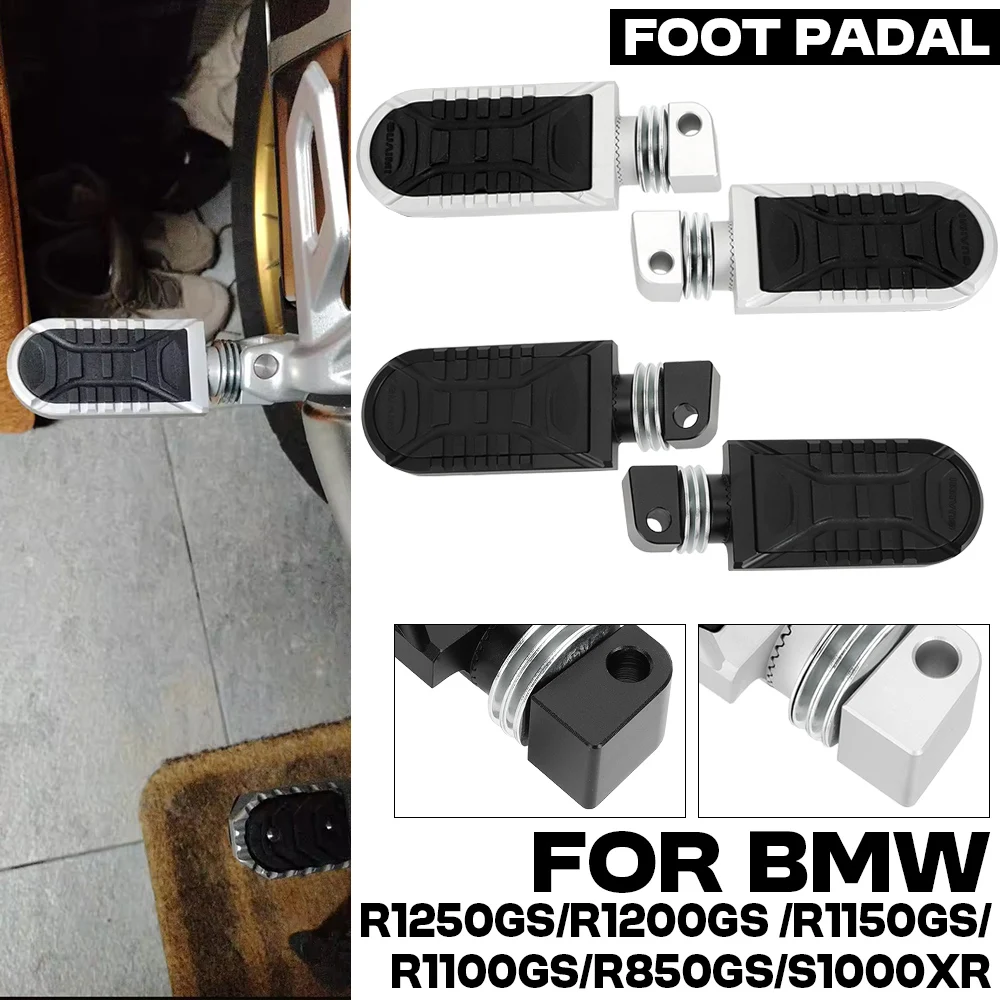 

Для Bmw R1200Gs LC r 1250gs adv R1250 GS R 1150 gs r 1100GS аксессуары для мотоциклов противоскользящие доски для пола задние подножки подставки