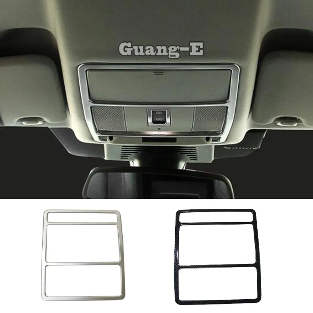 For Jaguar F-PACE FPace 2016 2017 2018 2019 2020 Car Styling Stick Cover Front Head Read Reading Switch Button Light Lamp Frame