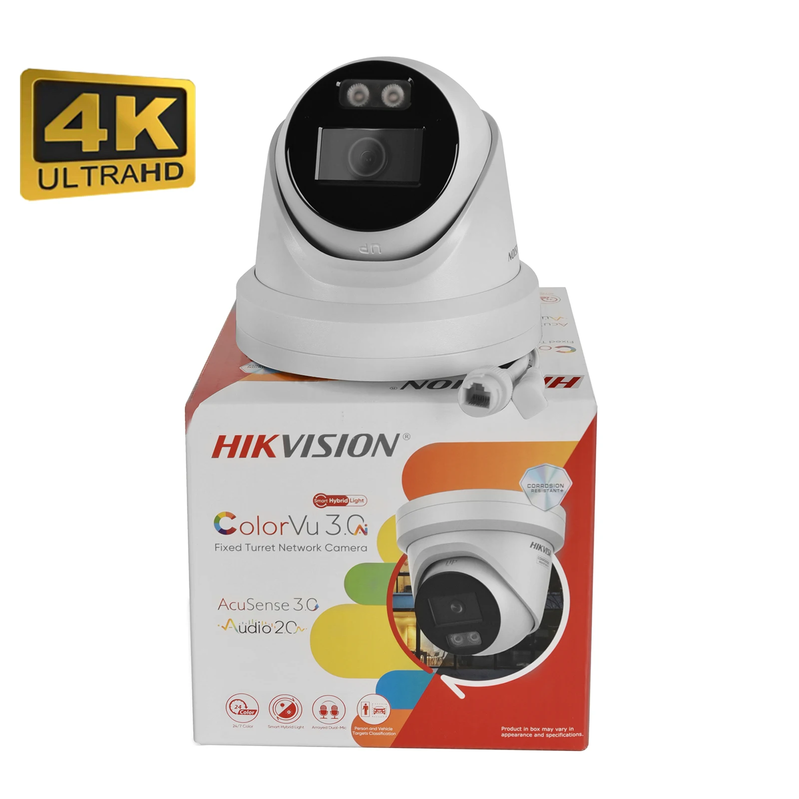 Hikvision DS-2CD2347G3-LI2UY DS-2CD2387G3-LI2UY 4MP 8MP Smart Hybrid Light F1.0 ColorVu3.0 Acusense3.0 Netwerk POE IP-camera