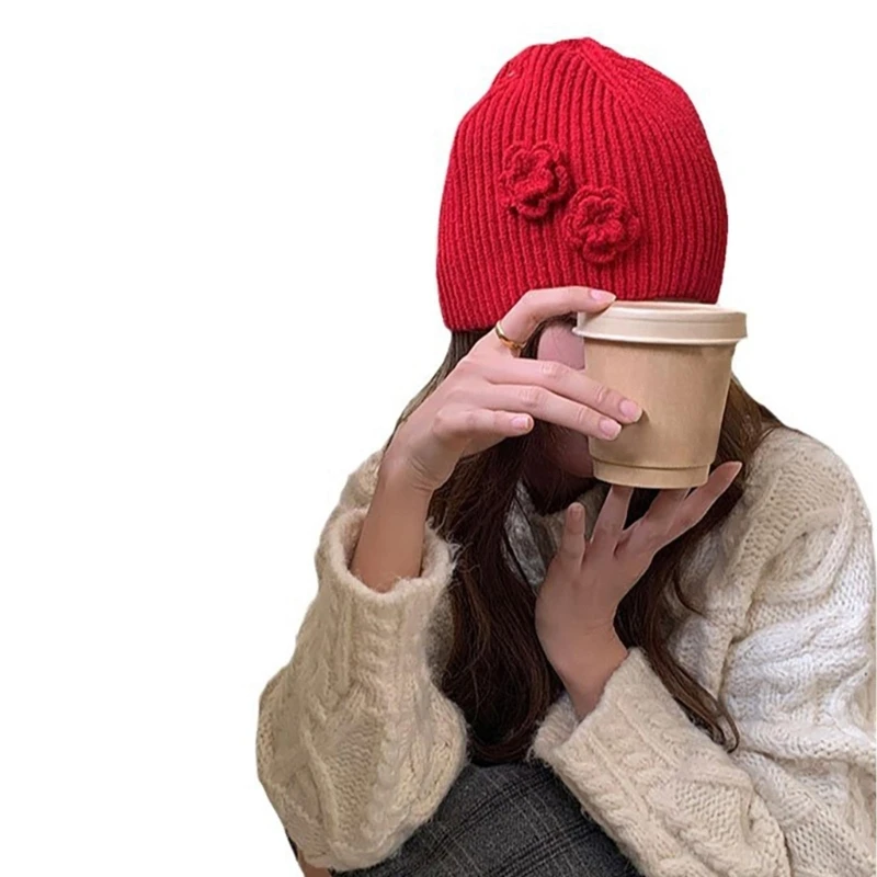 

Unique Knit Hat Unisex Winter Hat Pullover Casual Streetwear Photo Props Dropshipping