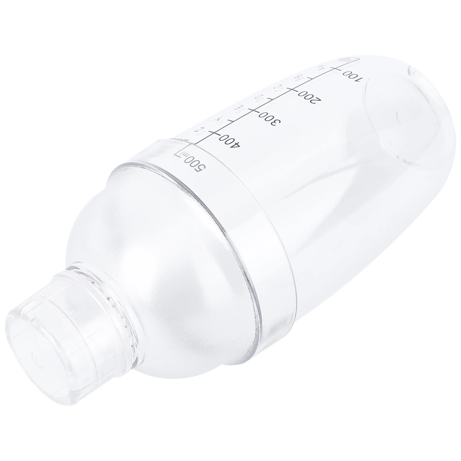 

530Ml Pc Resin Transparent Shaker Bottle Antifreeze Anti-Scalding Mixer Cup With Clear Scale Explosion Proof Cold Heat Resistant