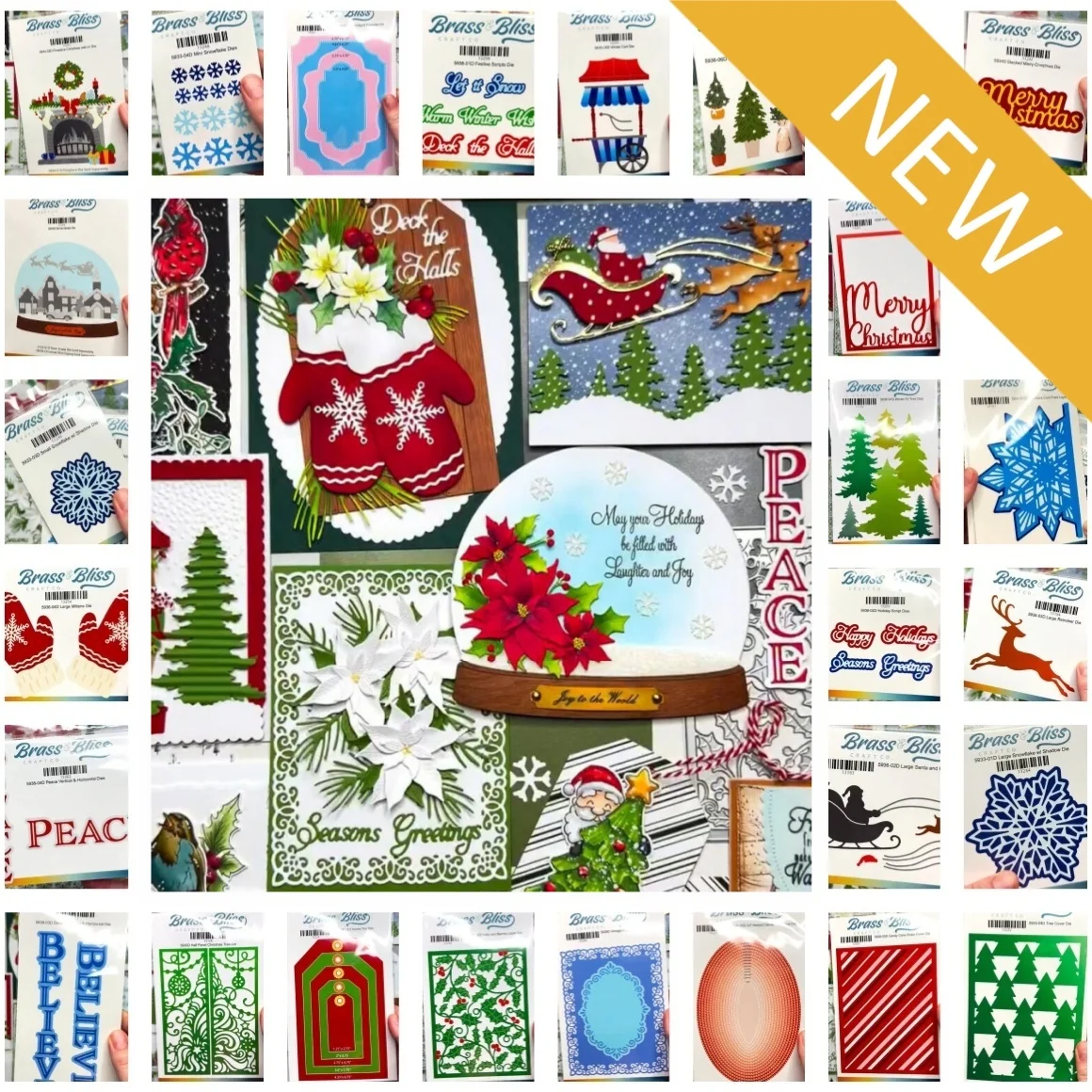 Newest Christmas Town Scape Fireplace Metal Cutting Dies for DIY Making Card Scrapbook Embossed Paper Template Decoration