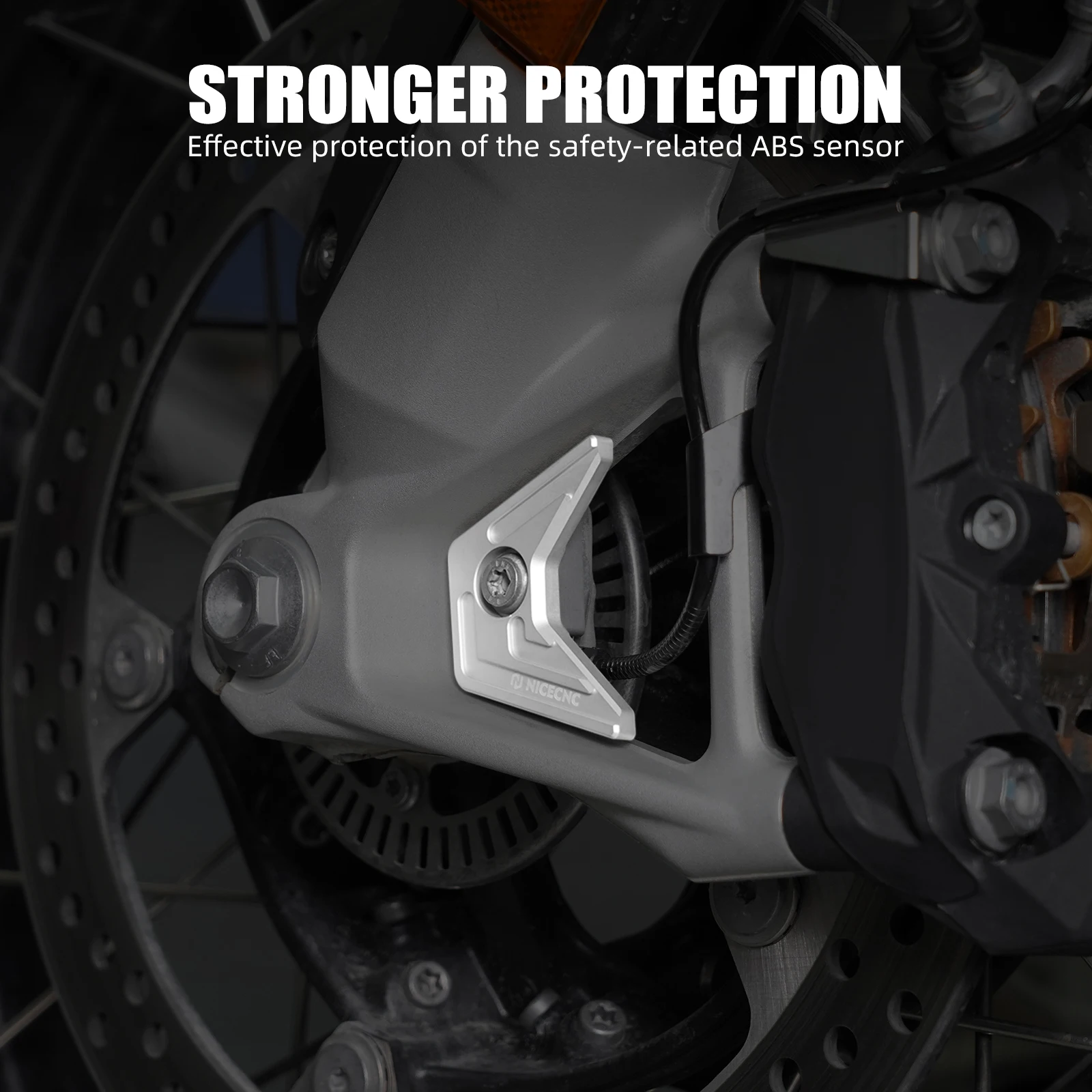 Für BMW R1250GS Adventure R1250GS 2019-2024 ABS-Sensorschutz Hinterer Bremsflüssigkeitsbehälter-Schutz R1200GS Adventure R1200GS 2014-2018 – Detail 13