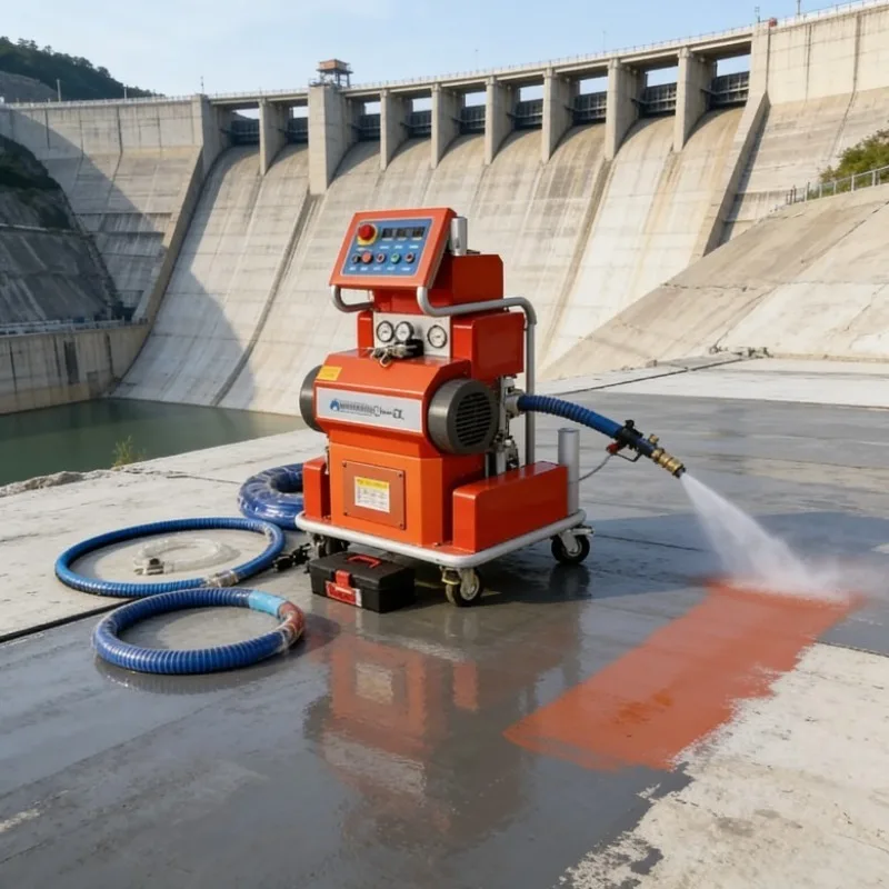 FOB High Output Polyurea Spray Machine For Rapid Project Completion Efficient Polyurethane Foam Equipment Time Saving Rig