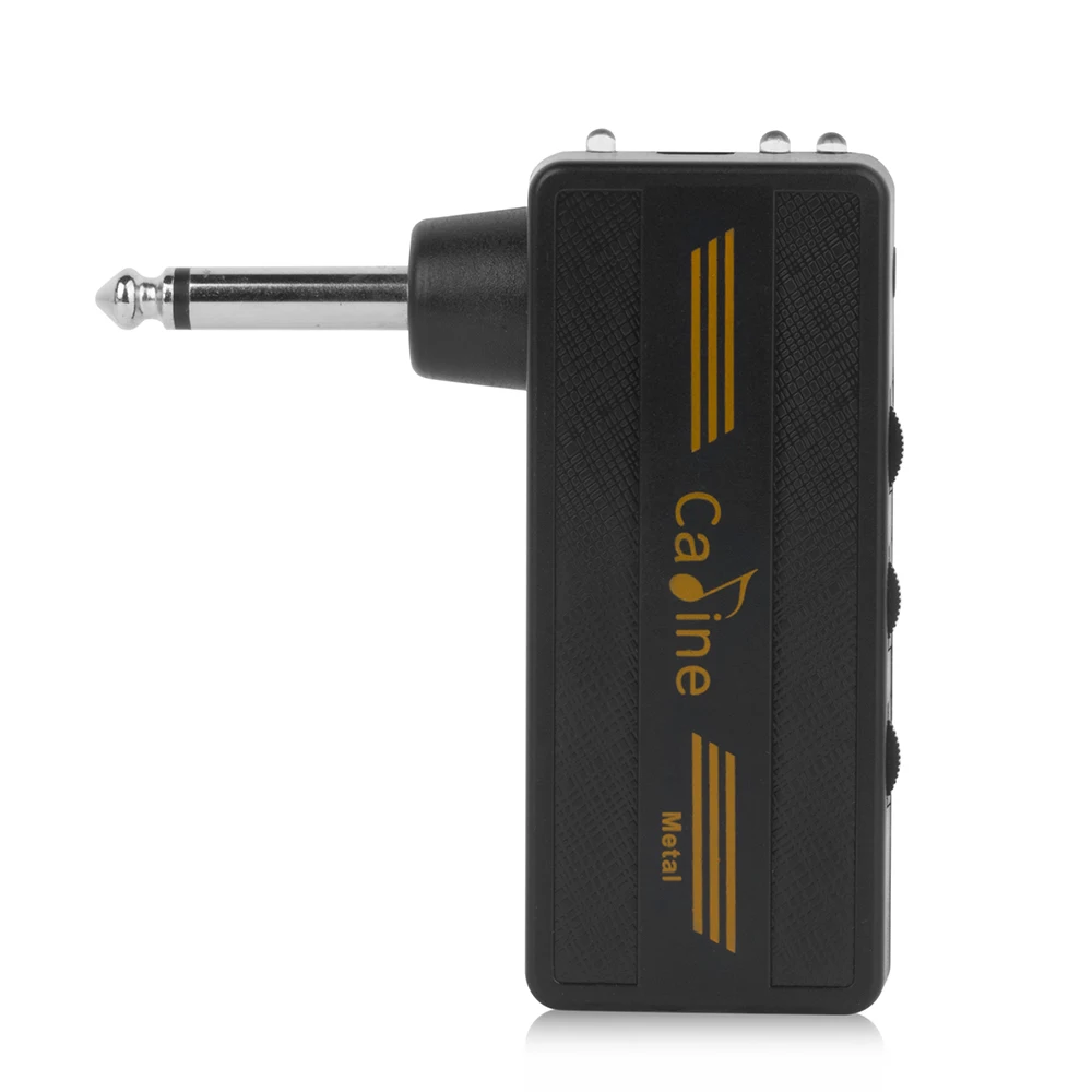 CA-101 Wireless Guitar Plug Amp Headphone Amplifier Mini Plug Pedal De Guitarra Accessory Rechargeable with Distortion Effect