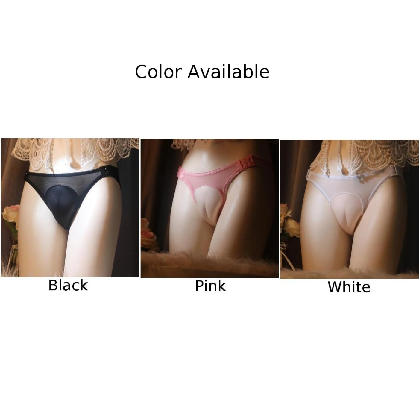 Hot Sale Crossdresser Camel Toe Panties Men Hiding Gaff Thong T Back Shapping Underwear Low-waisted Gay Men‘s Sexy Soft Briefs