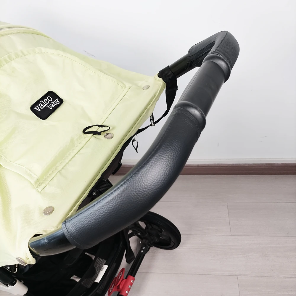 Custom Protective Cover For Valco Baby Snap 4 Trend Buggy Mom's Push Bar Leather Cover DIY Baby Stroller Replacement Accessories