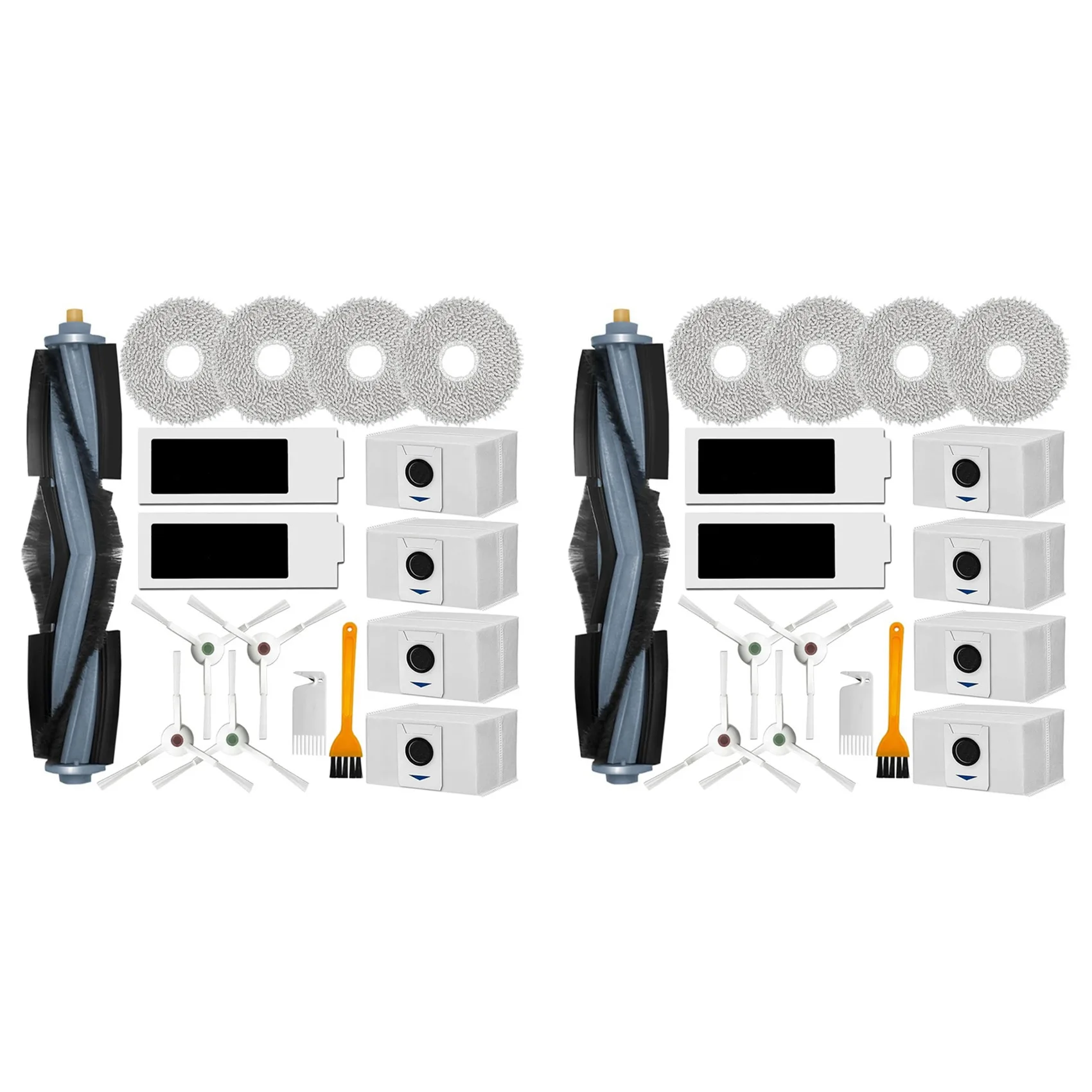 X17A 2025 NEU-2X Zubehör für Ecovacs Deebot T20 Omni, Ersatzteile für Ecovacs Deebot T20 E Omni Staubsauger Hauptbr