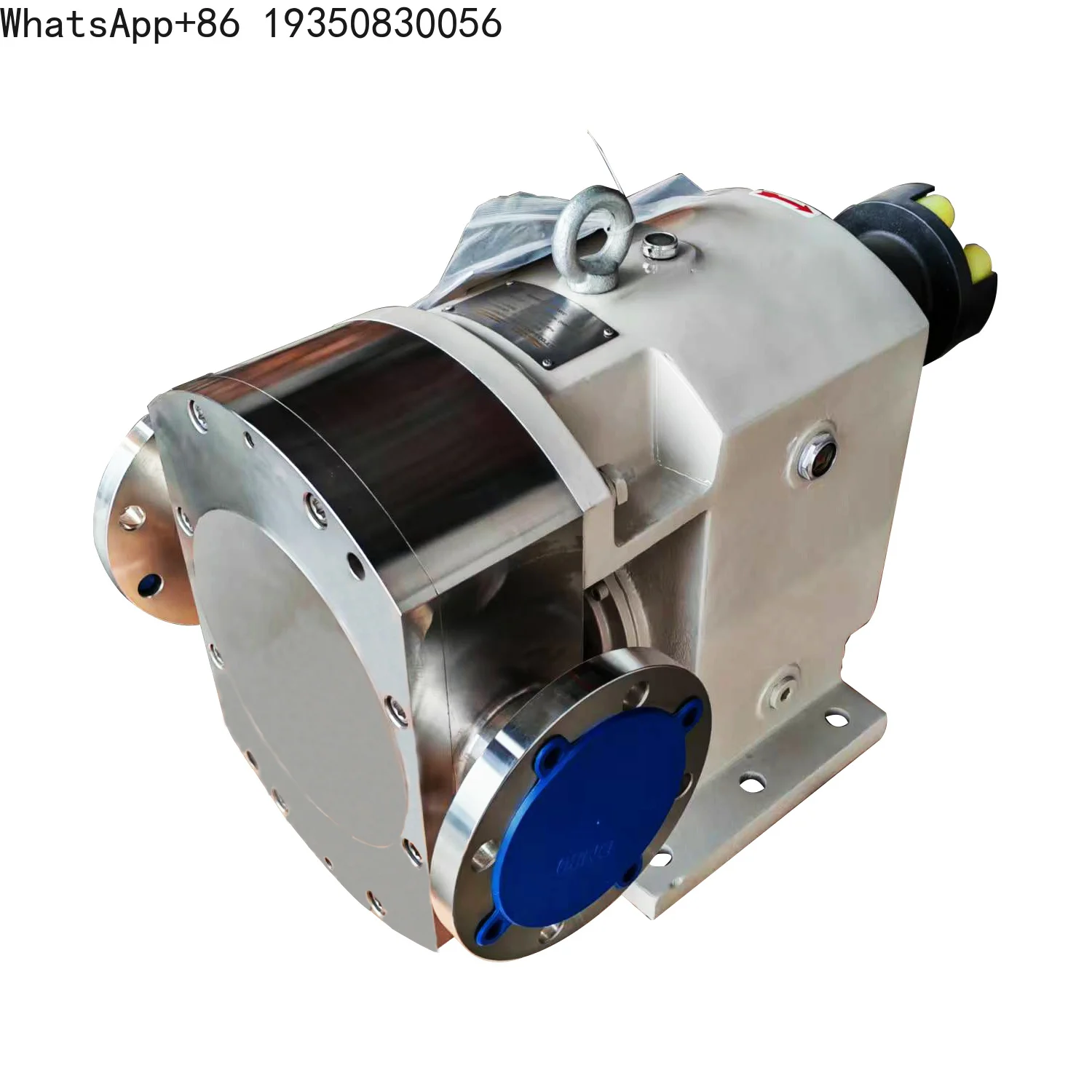 High Viscosity Lobe Rotor Pump Sanitary Customizable Transfer Pump for Chocolate Syrup Molasses Honey