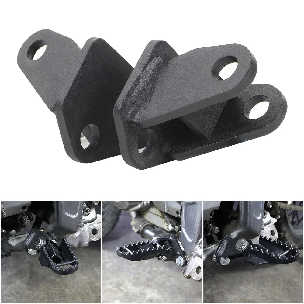 Fit voor Suzuki DR650 DR 650 1996-2020 2021 2022 2023 2024 2025 Motorfiets Accessoires Stalen Voetsteun Verlagen Mounts Aftermarket